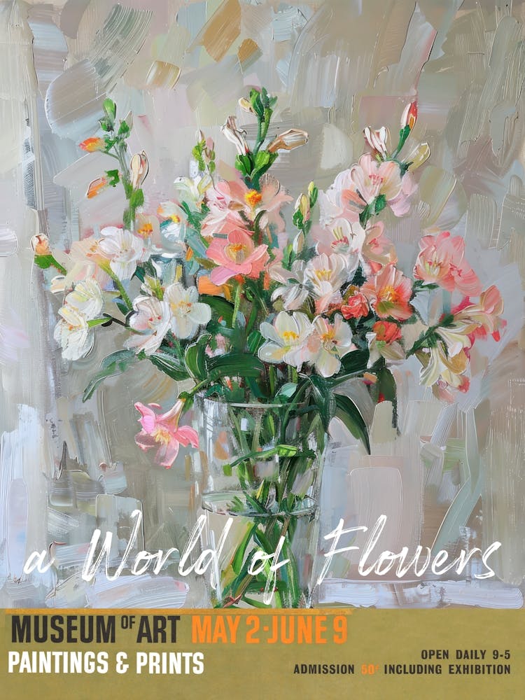 Eine Welt der Blumen, Van Gogh Ausstellung Freesie 2