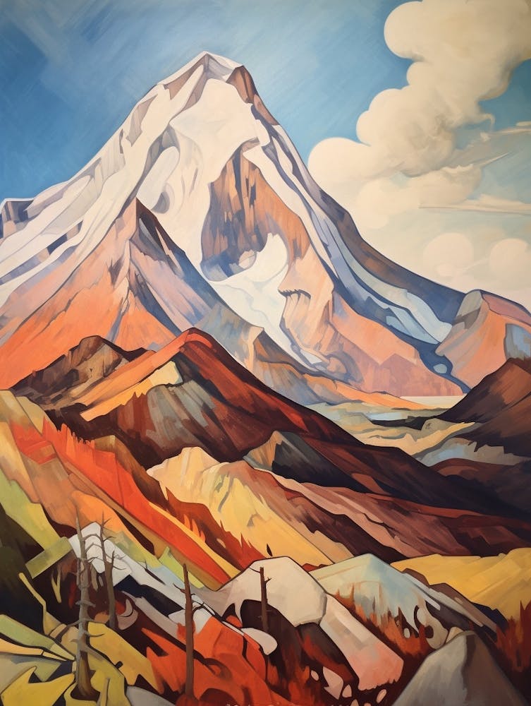 Mount Quincy Adams Usa 1 Mountain Painting