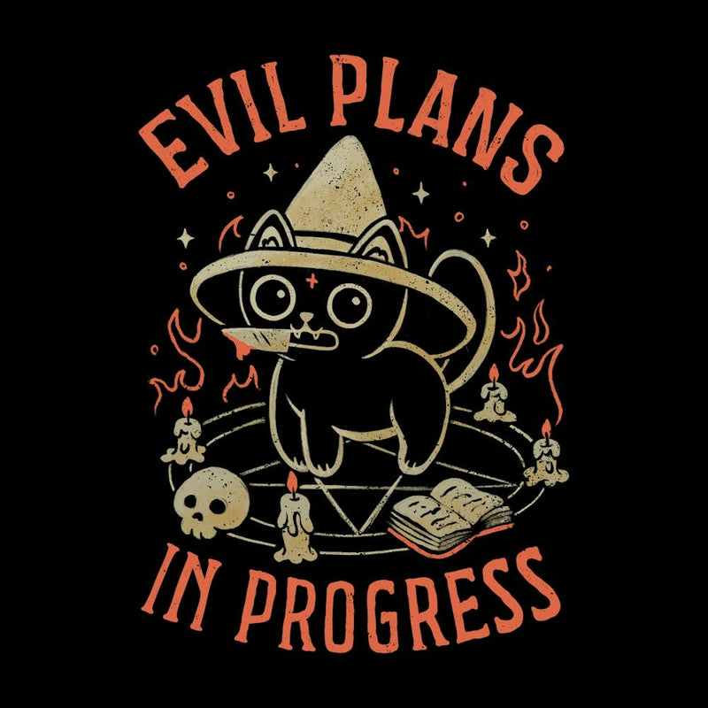 Evil Plans In Progress Funny Cute Cat