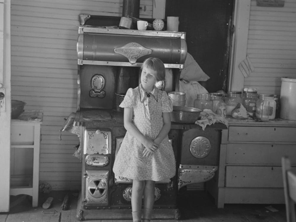 Daughter Of Olaf Fugelburg, Williams County, North Dakota By Russell Lee