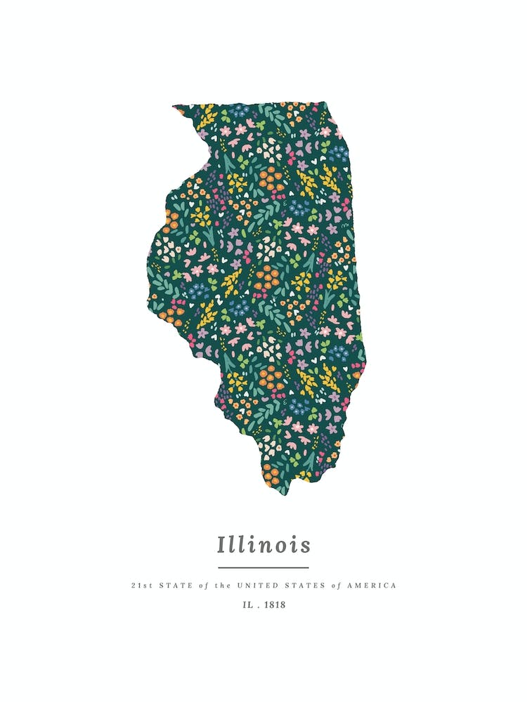Illinois State | Wildflowers on Juniper Green