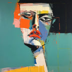 Human Faces Abstract Collection Hfc 29