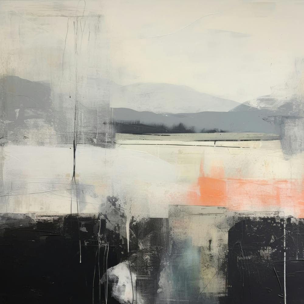 The Melody And Vibes Contemporary Landscape 4