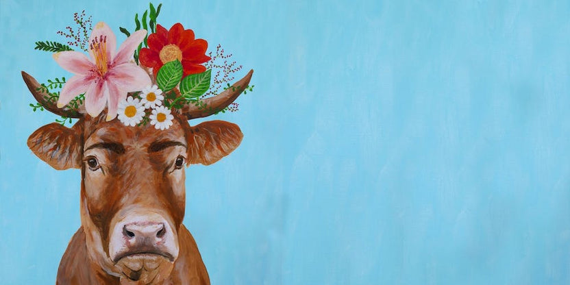 Frida Kahlo Cow