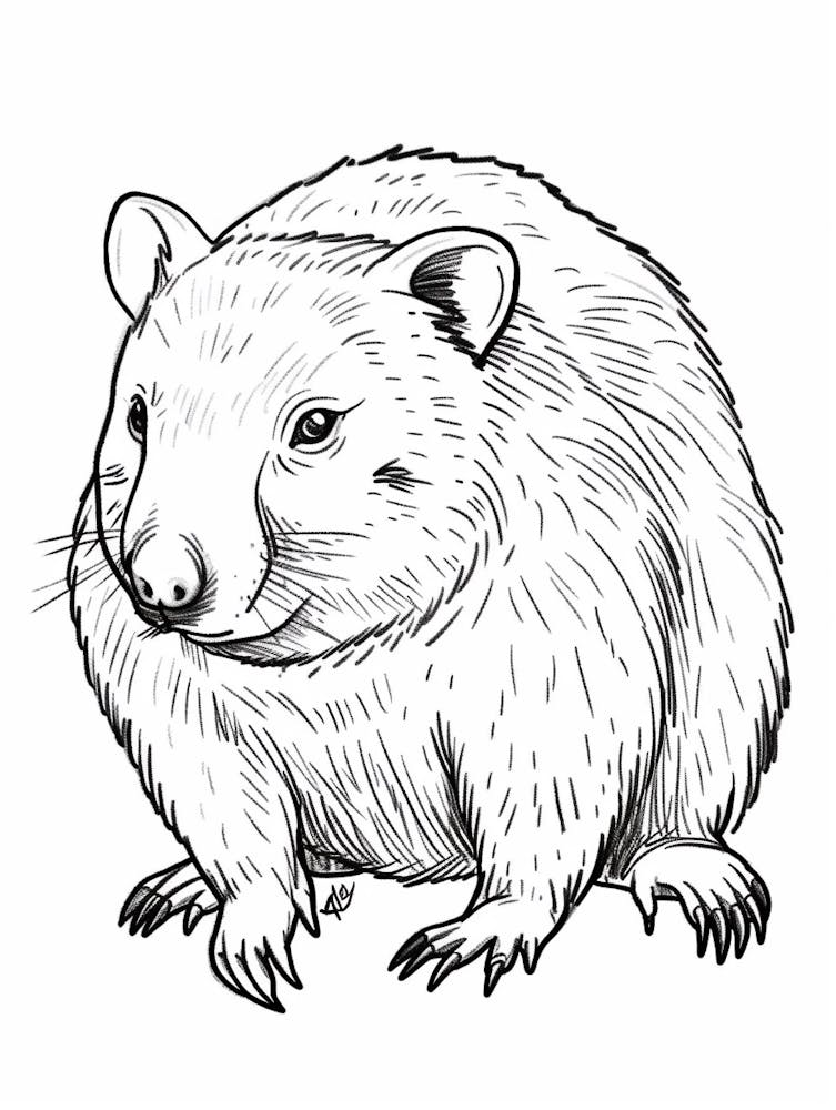B&W Wombat