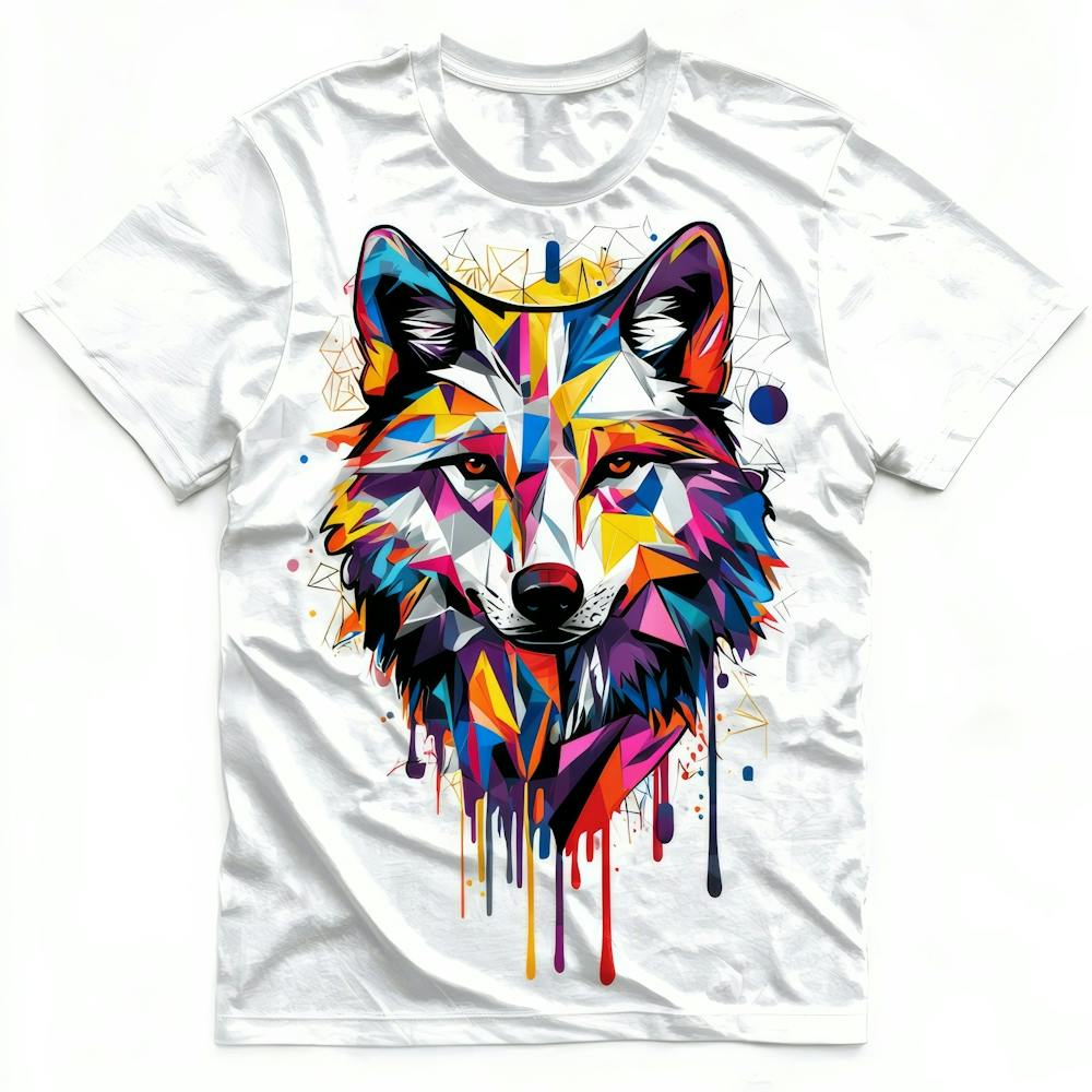 Colorful Wolf