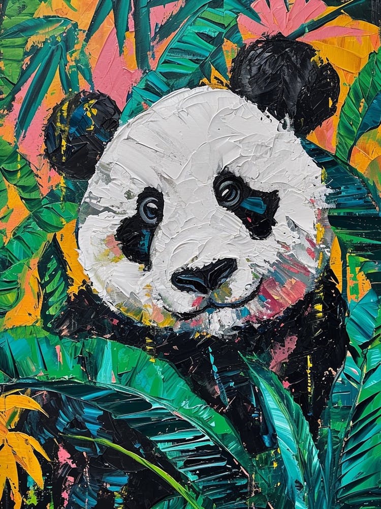 Panda Brushstrokes 1