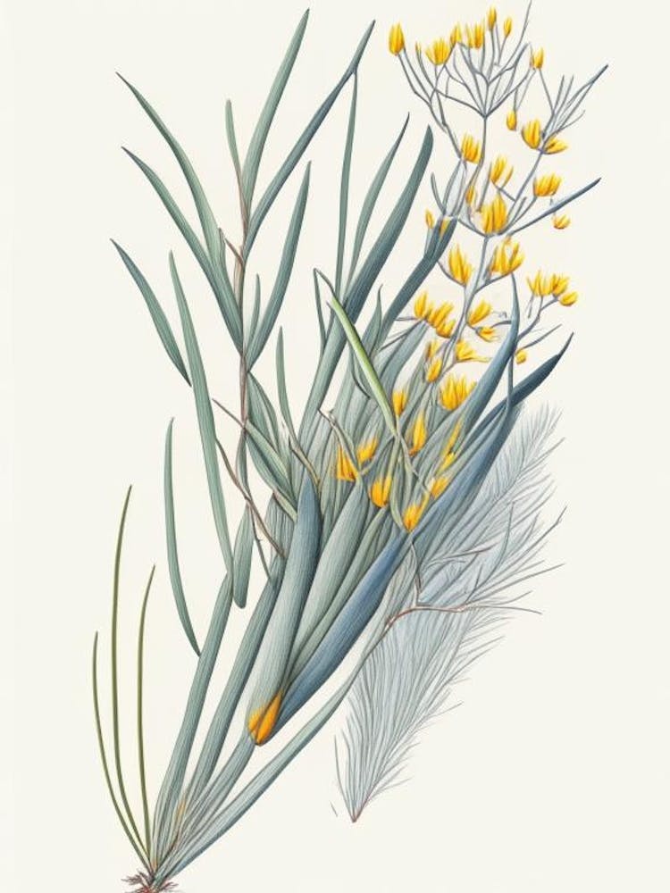 Ephedra Herb Pencil Colour 2