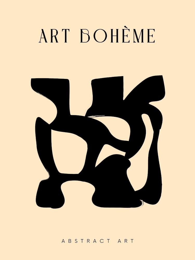 Boheme Abstract Art