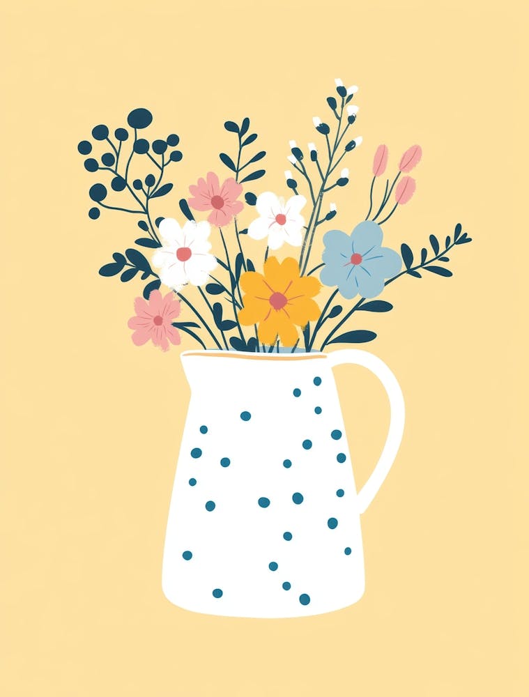 Flowers In A Jug 2