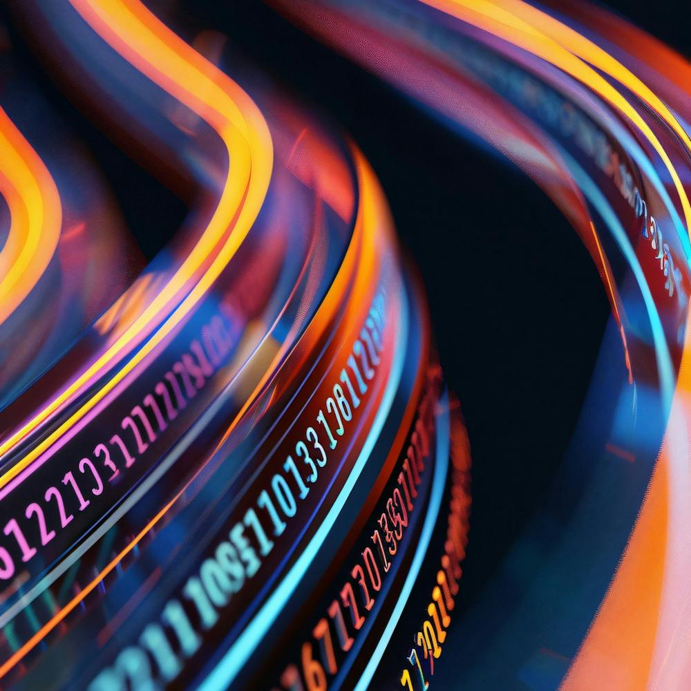 Abstract Image Of A Computer Screen 1