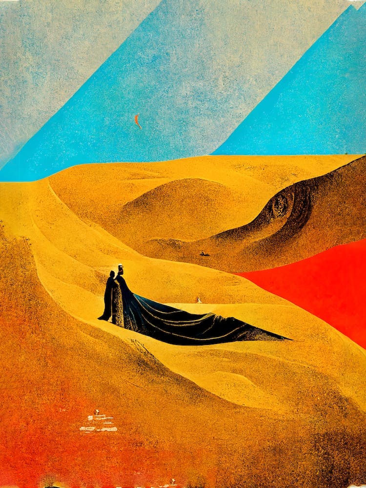 Dune Poster Dali Style