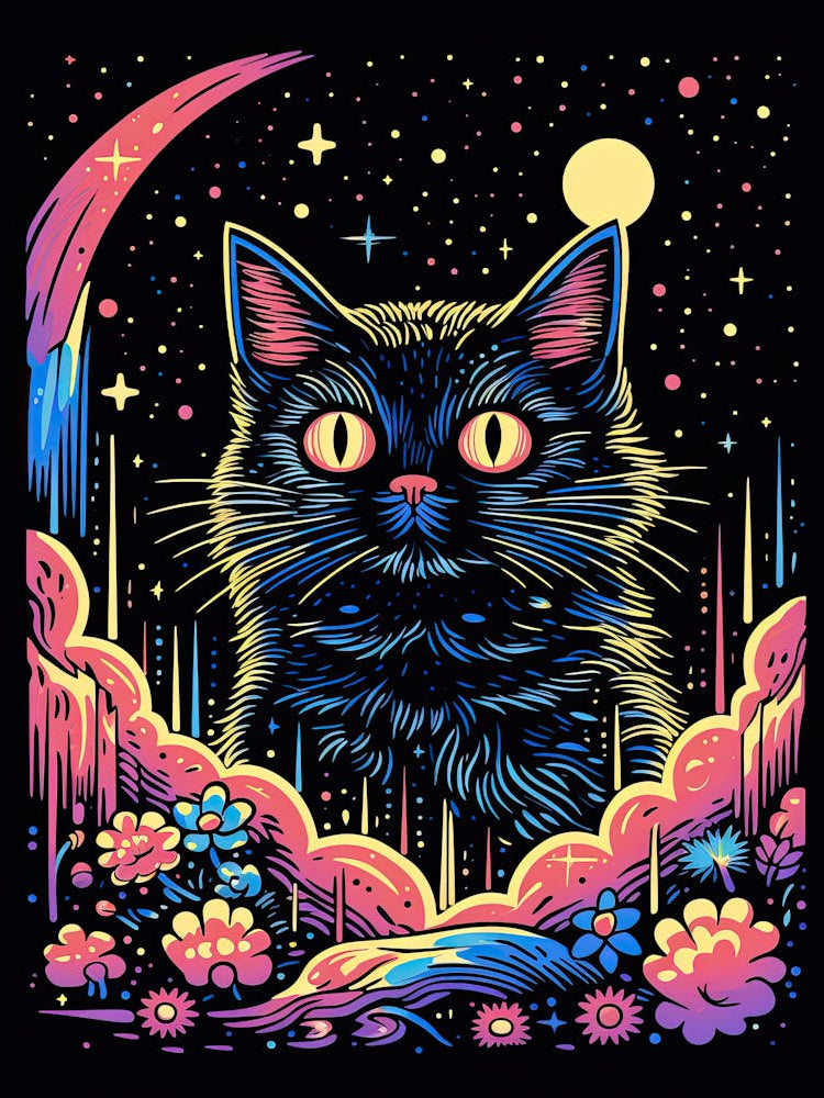 Quantum Meowshift, Psychedelic Cats series