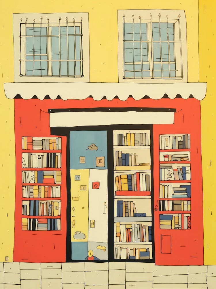 Malaga The Book Nook Pastel Colours 2
