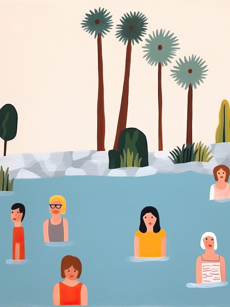 Fancy Los Angeles California, Tiny People And Illustration 3