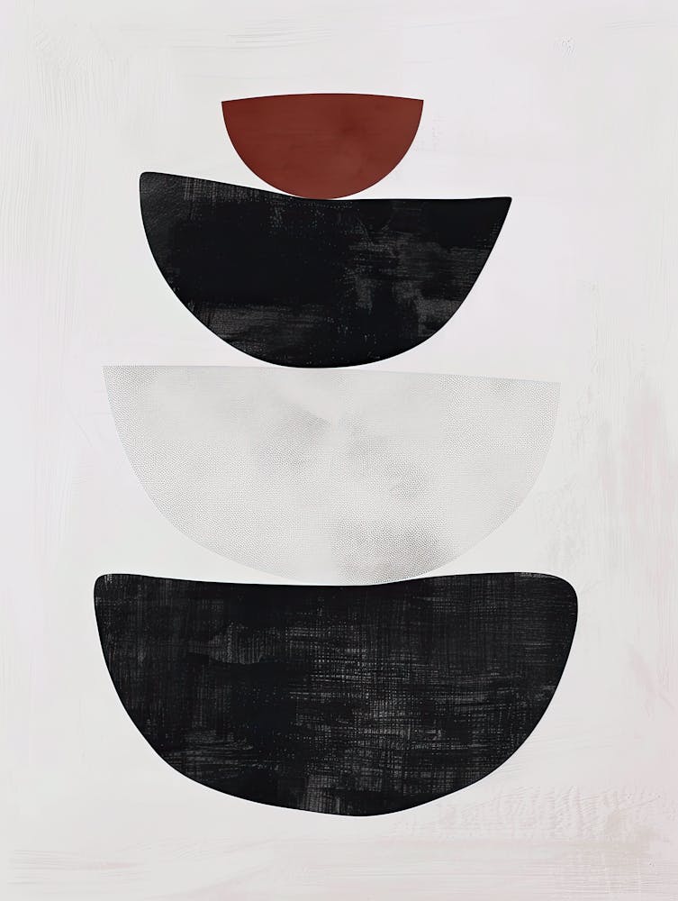 Parc de pierres de Rome Minimaliste Bauhaus