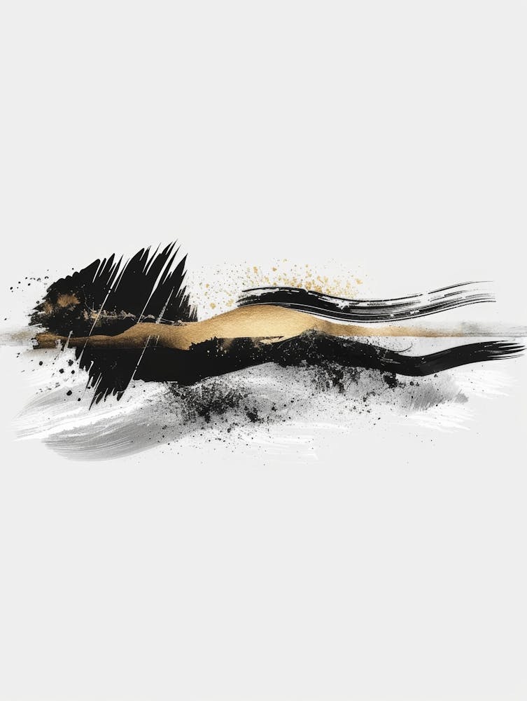 Lion abstract