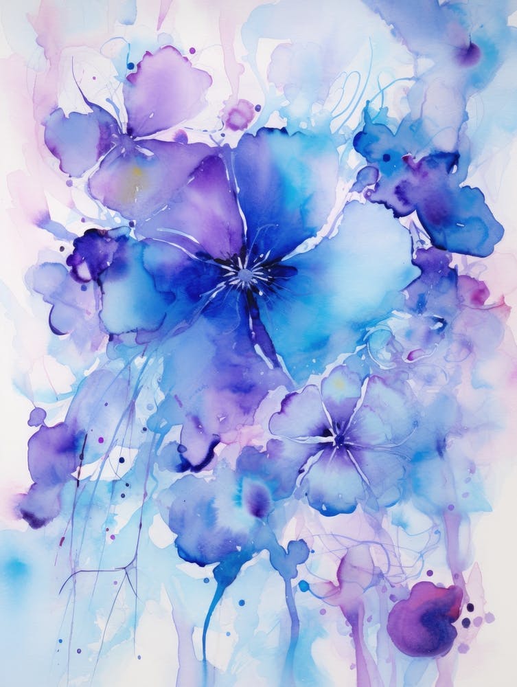 Blue Flowers 5