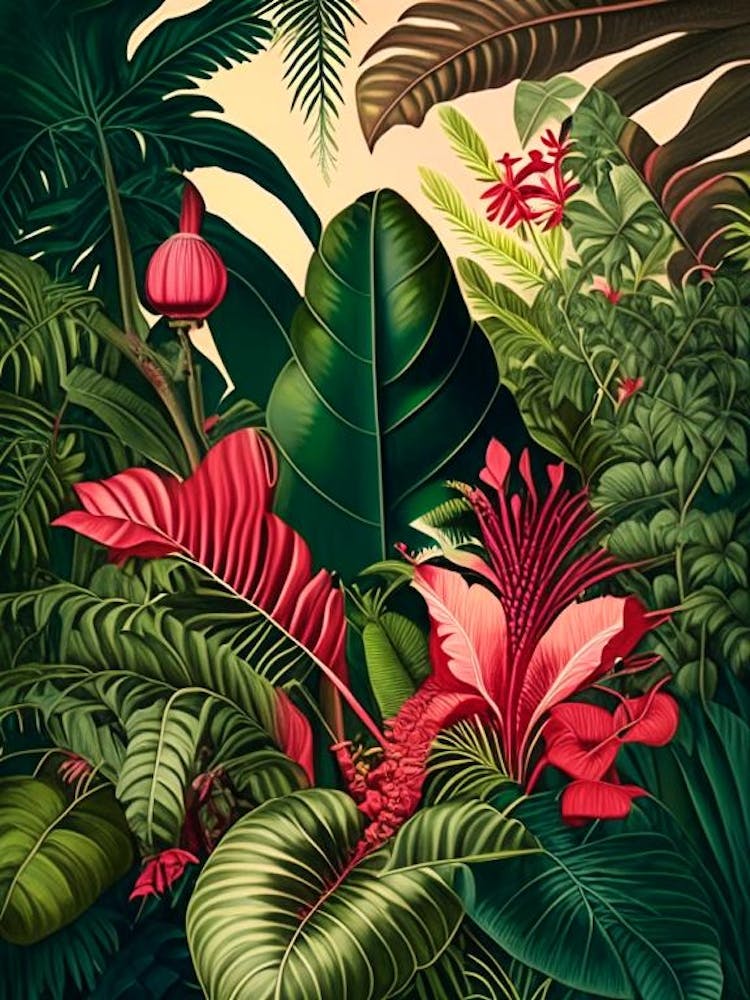 Tropical Paradise 3 Botanicals