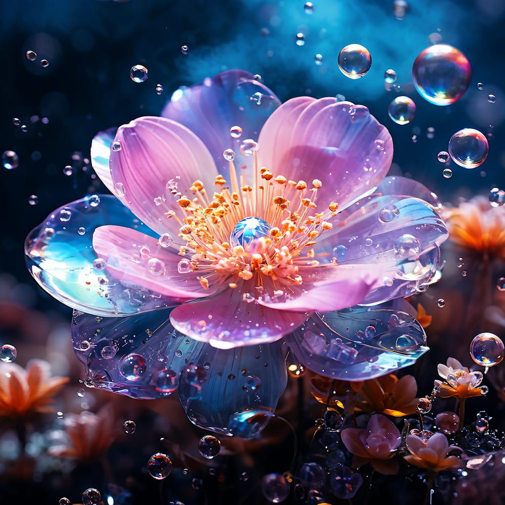 Iridescent Flower