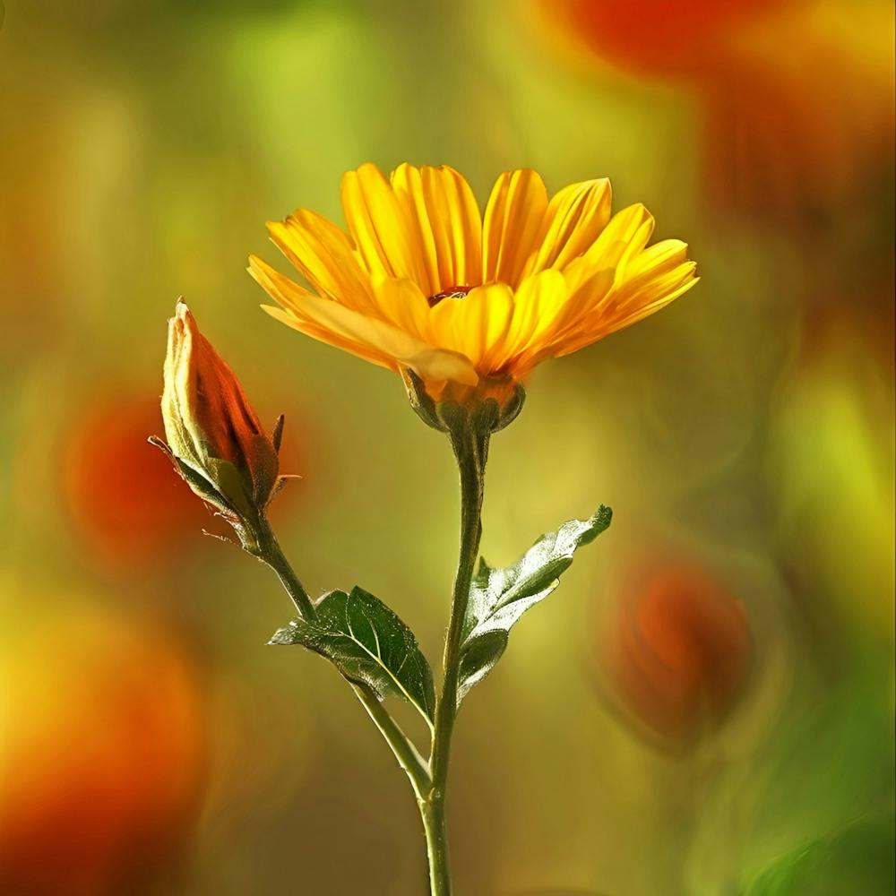 Single Yellow Flower