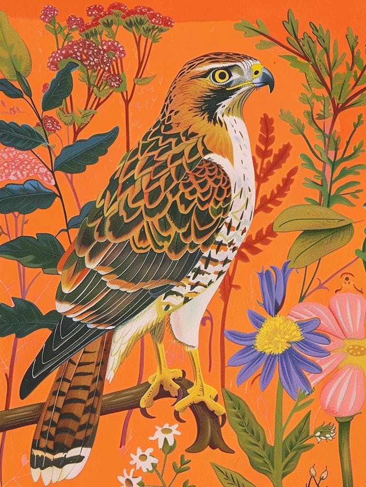 Frühlingsvögel Rotschwanzbussard 2