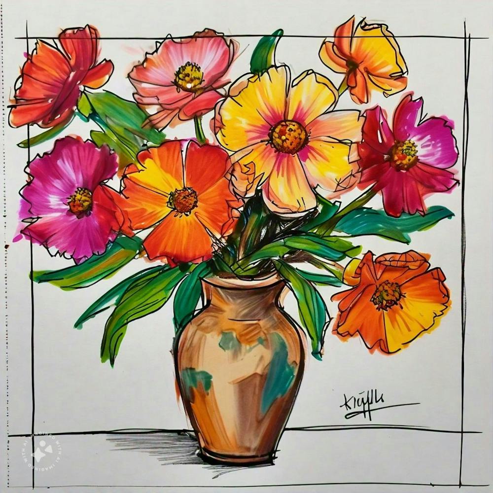 Flowers In A Vase