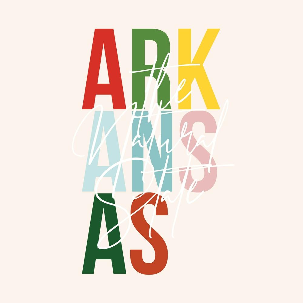 Arkansas The Natural State Color