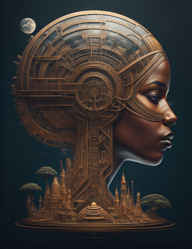 Futuristic Woman 2
