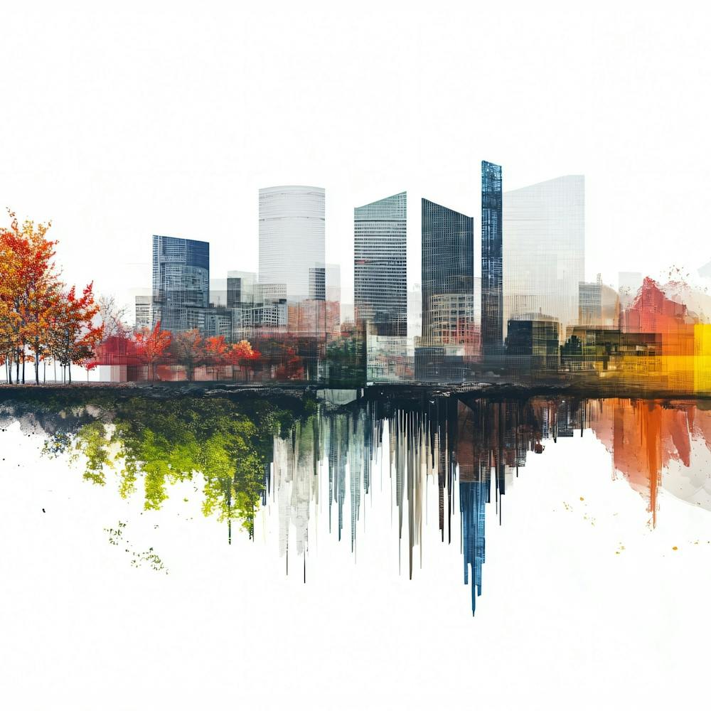 Autumn Cityscape