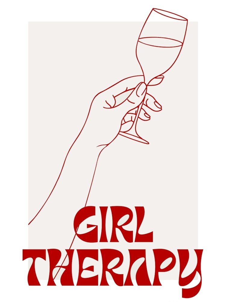 Girl Therapy Red