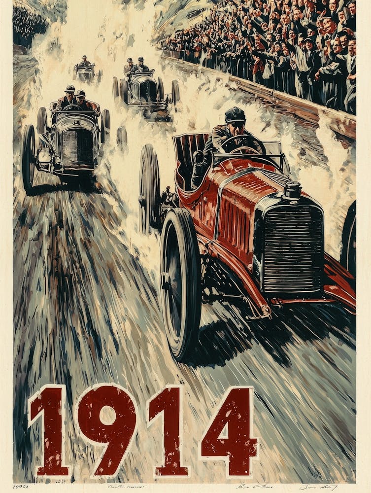Aihrgdesign A Vintage Poster Of An Automobile Rally In 1914 F 3205c5a4 B4ef 4104 A7fc 9d677e0ade00 1