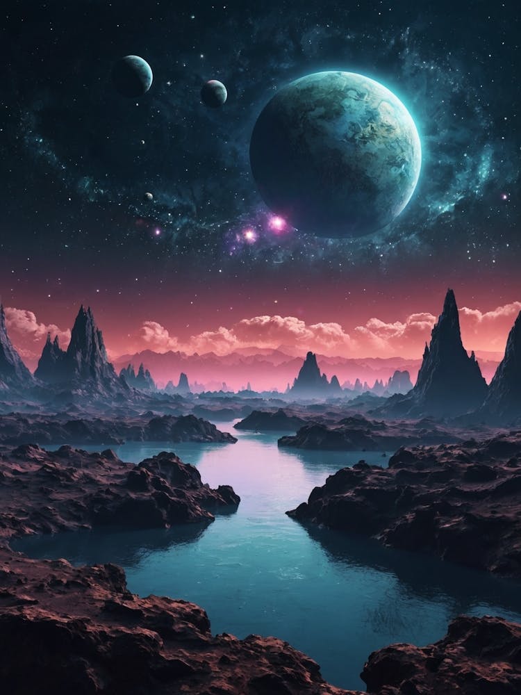 Space Landscape 5