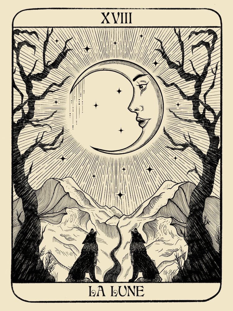 Moon Print Iamfy