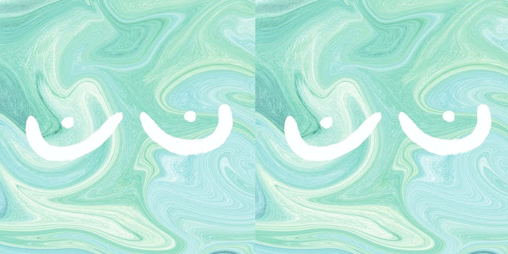 Boobies Marble Green