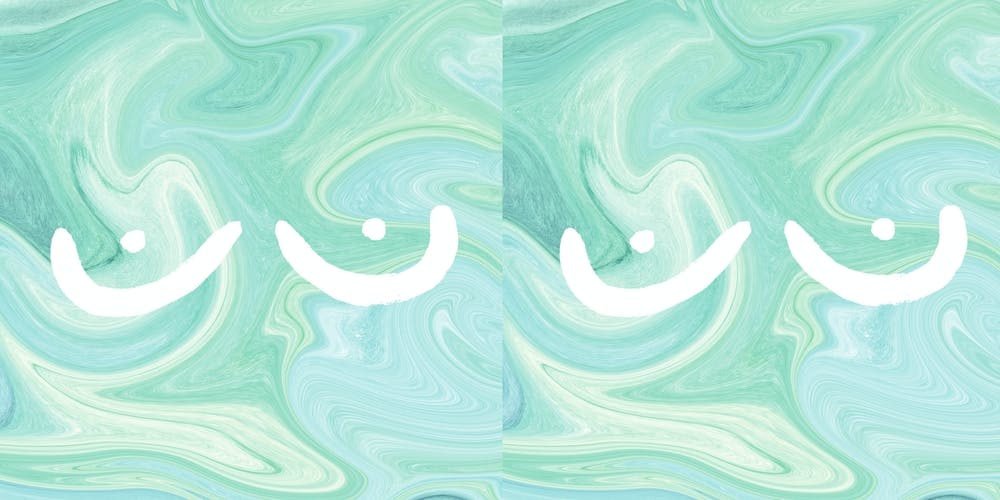 Boobies Marble Green