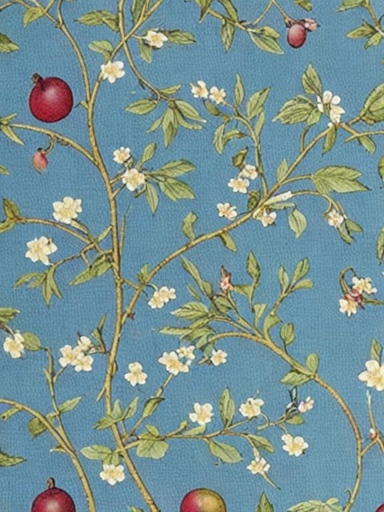 Damson 1 Vintage Botanical Fruit