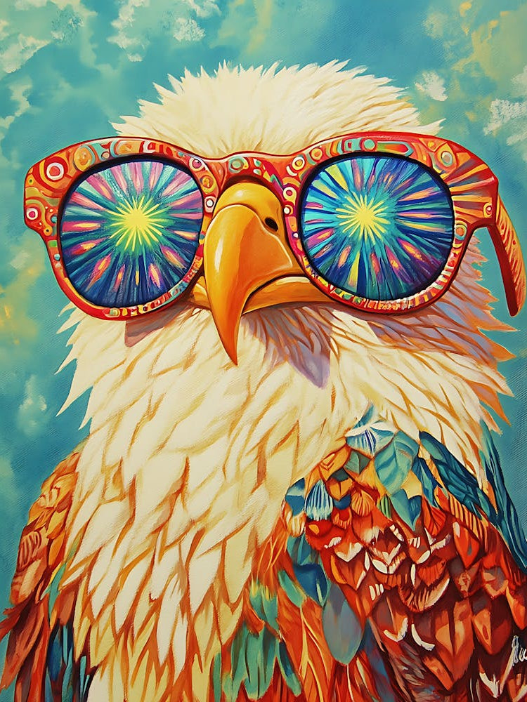 Eagle With Sunglasses 15