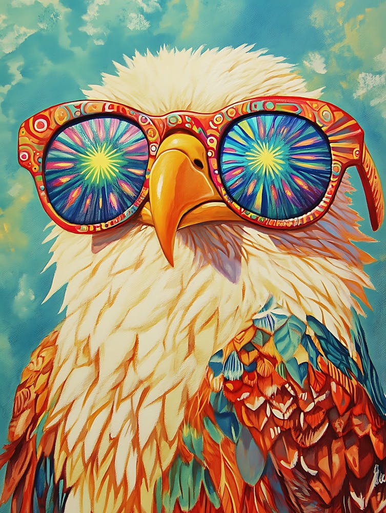 Eagle With Sunglasses 15