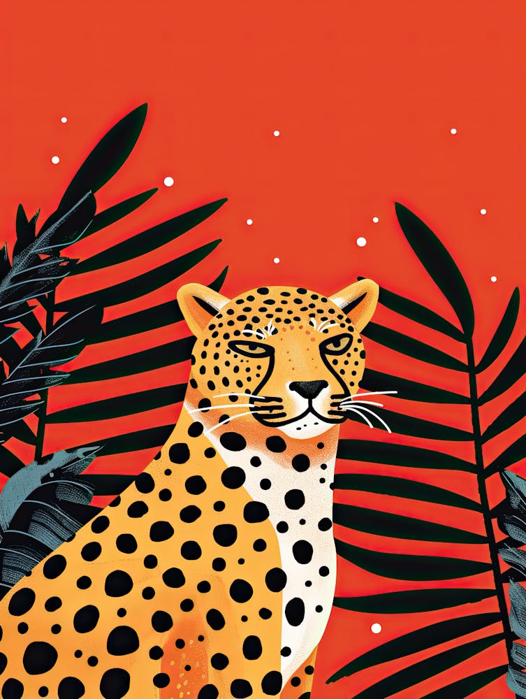 Léopard Dans La Jungle 52
