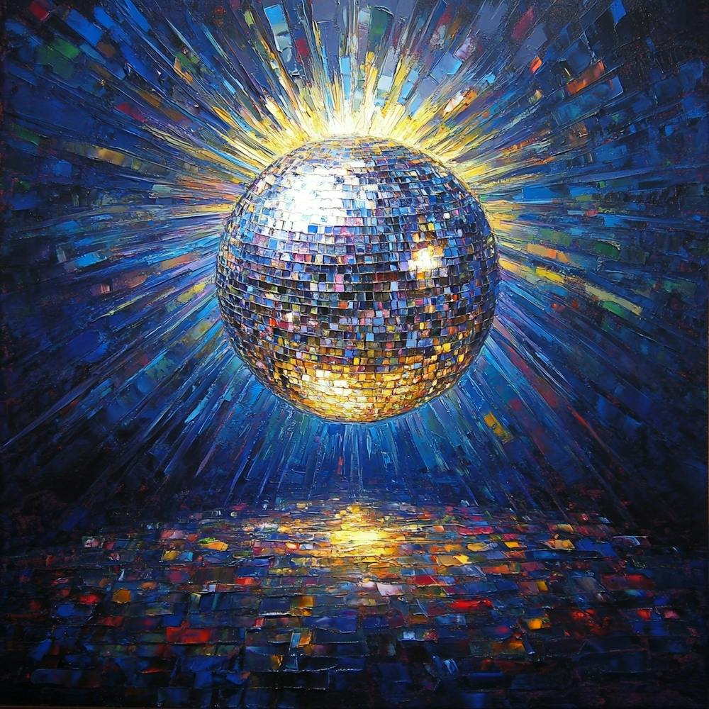 Disco Ball Art 29