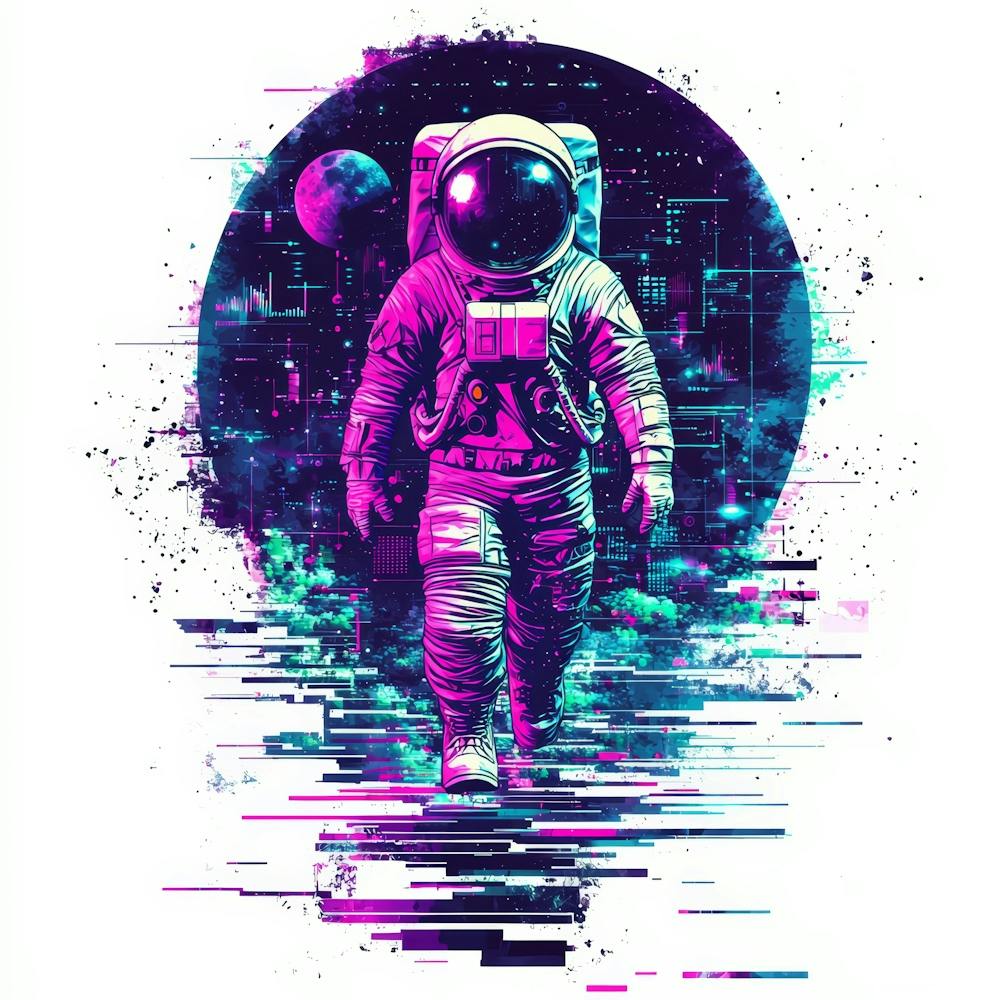 Astronaut Im Weltraum 14