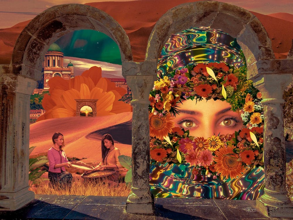 Surreal Portal Collage
