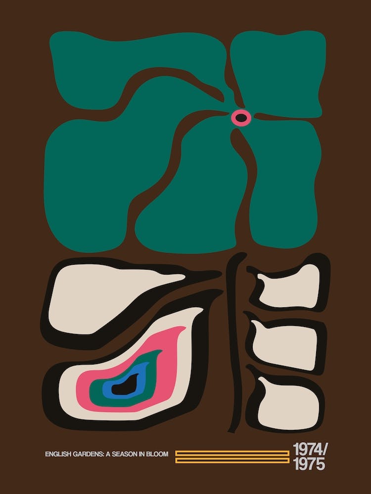 English Gardens Rainbow Brown 1