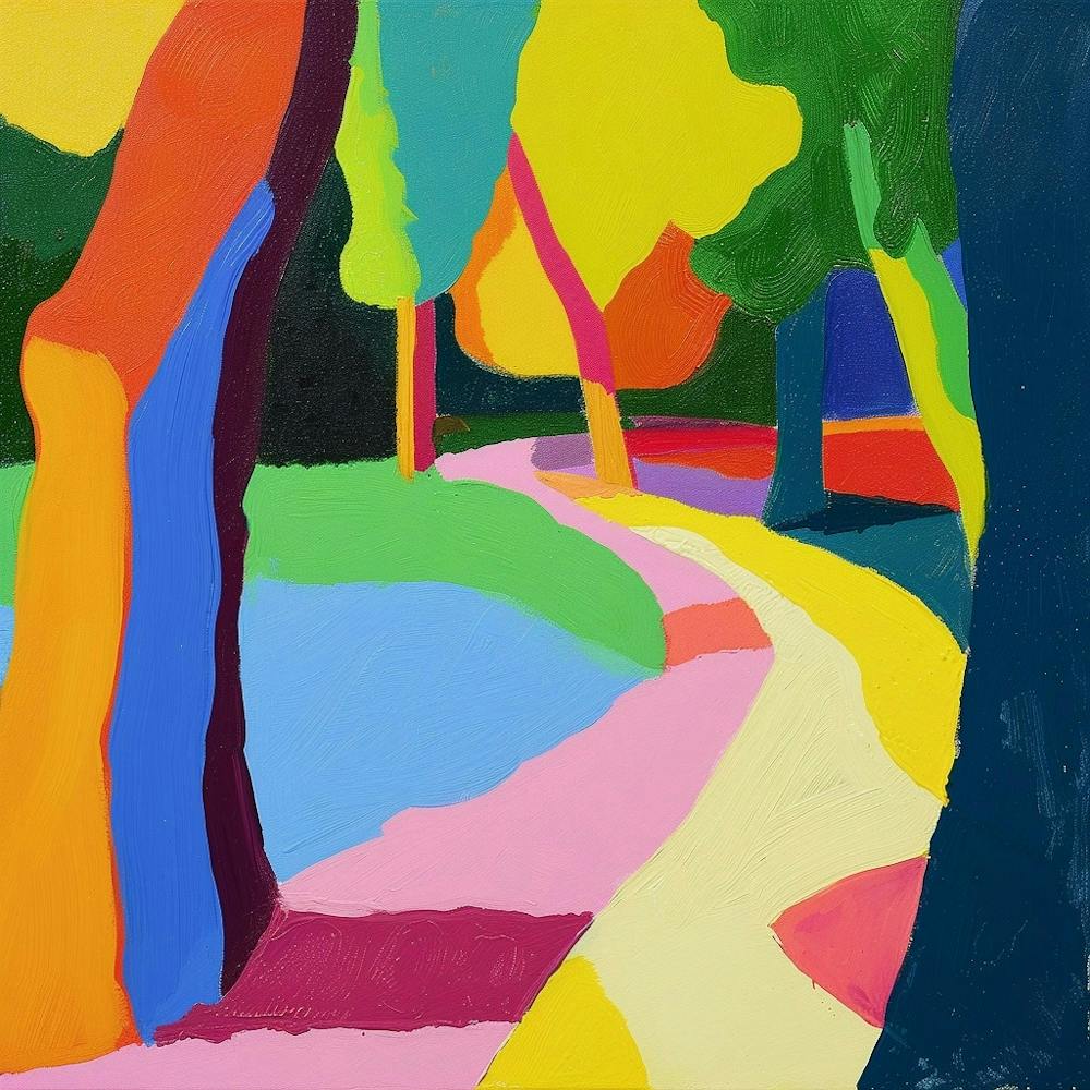 Abstract Park Collection Vondelpark Amsterdam 1