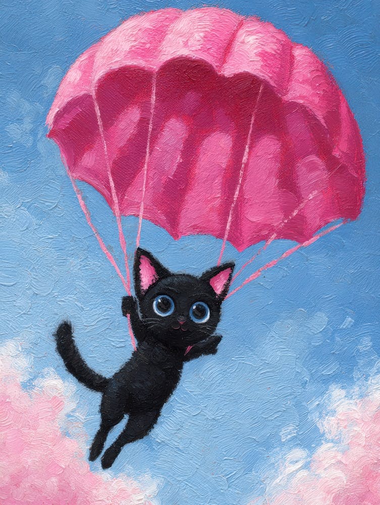 Black Cat Parachute