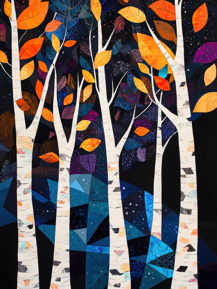 Birch Trees 8