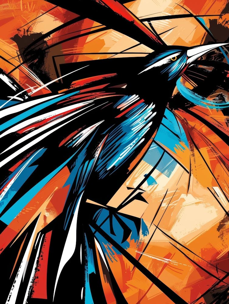 Abstrait D'un Oiseau 1
