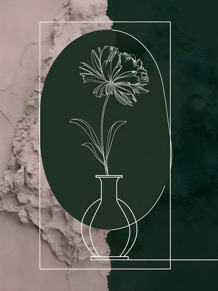 Flower In A Vase 1