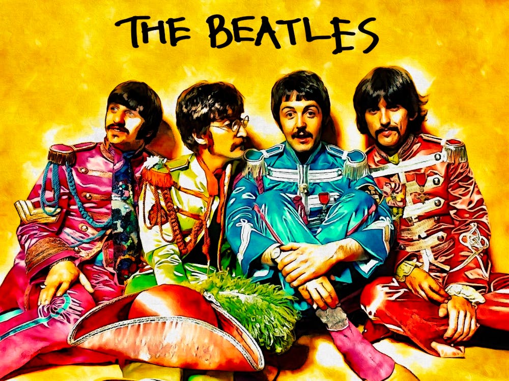 The Beatles Fan Art Painting